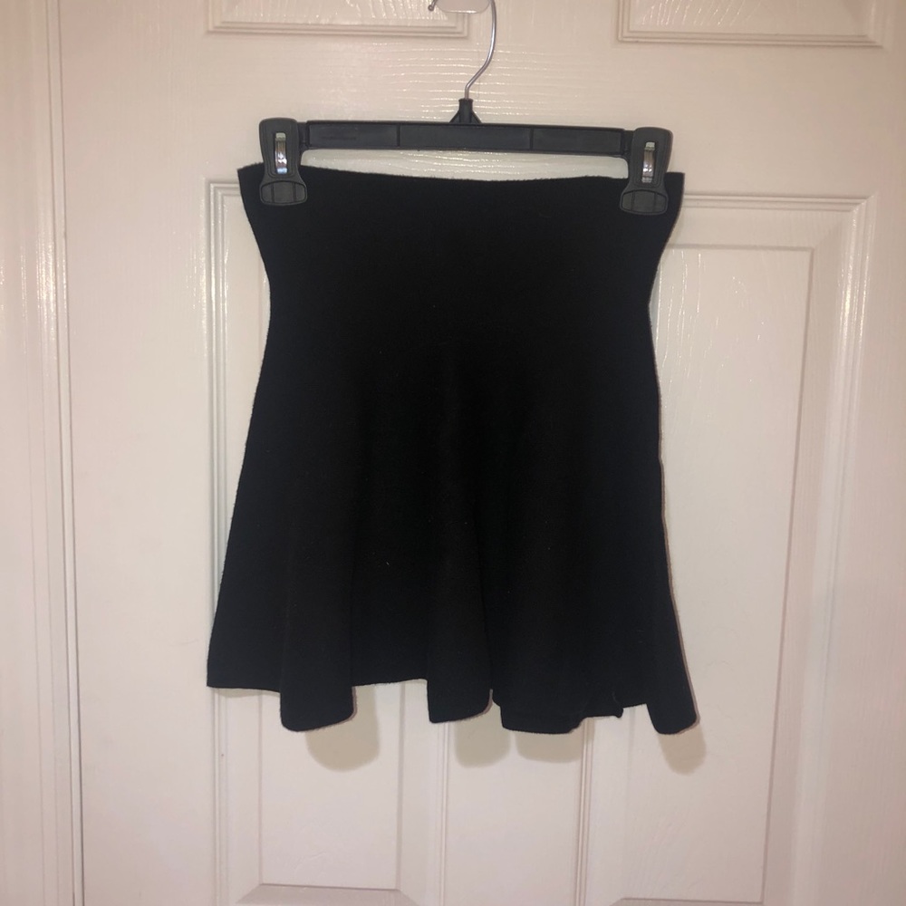 Sweater mini skirt